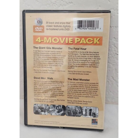 Horror Classics 4 Movie Pack Vol. 3, The Great Los Angeles Earthquake (2006) Lot - Picture 5 of 9